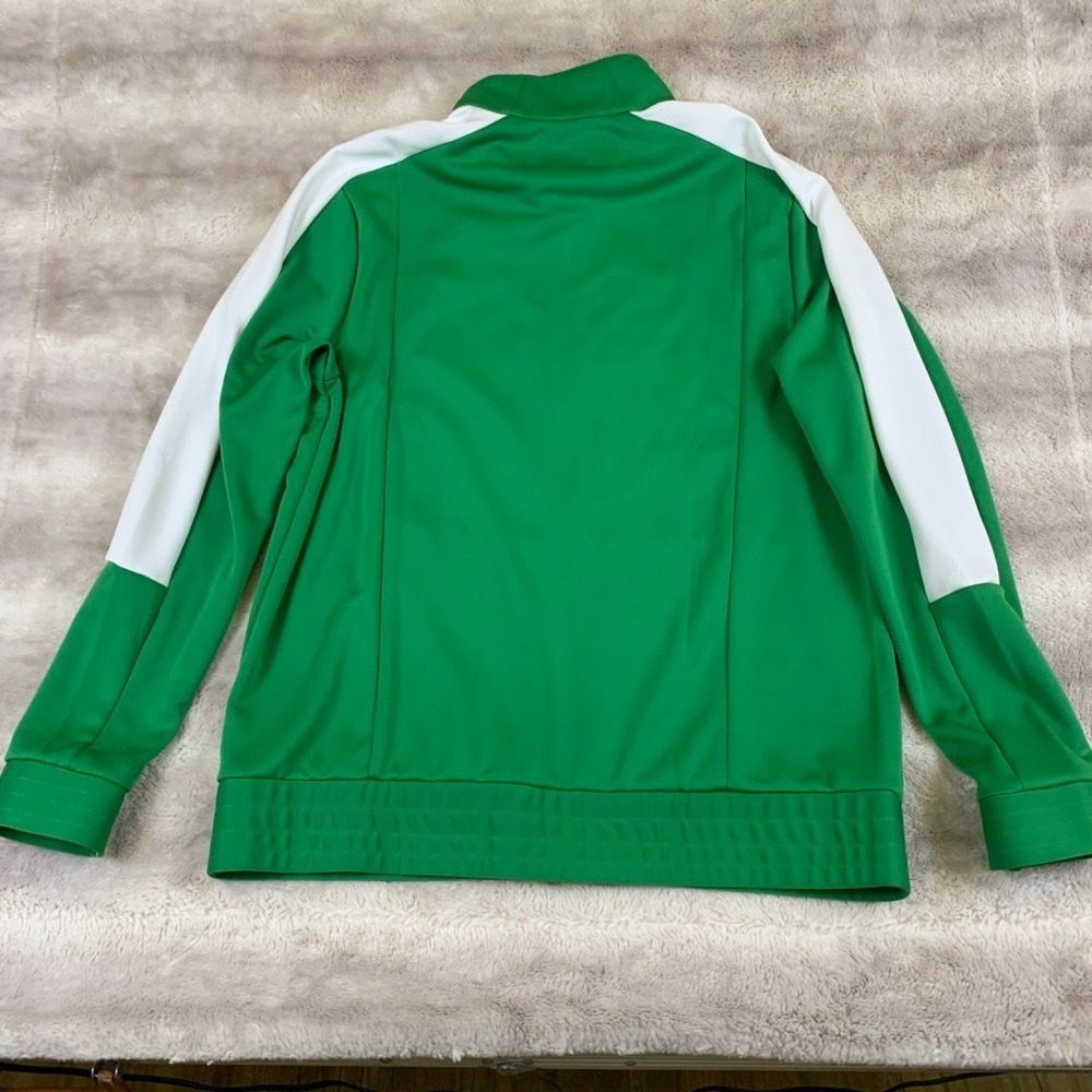 Air Jordan Mens Green White Full Zip Track Jacket XL Jumpman Patch - Picture 7 of 10